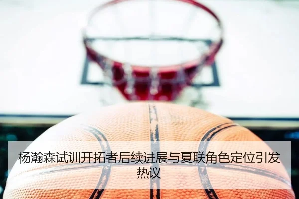杨瀚森试训开拓者后续进展与夏联角色定位引发热议